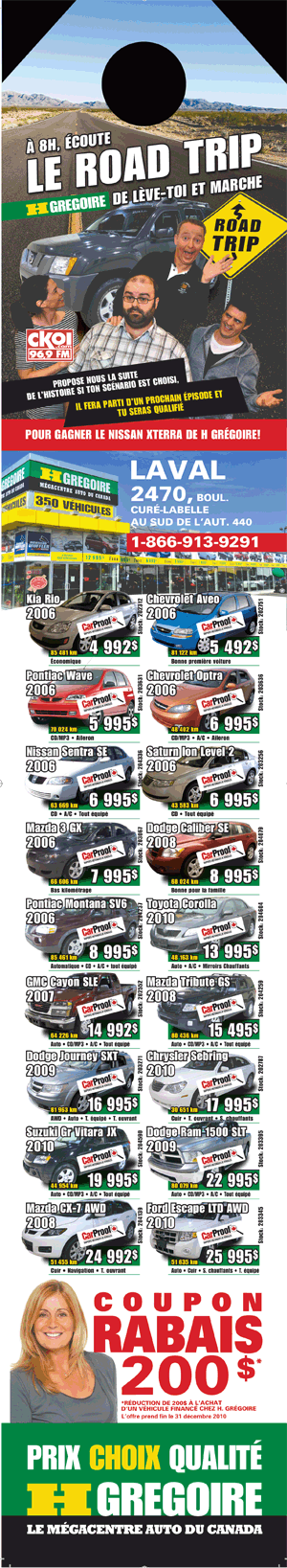 impression et distribution de publicité